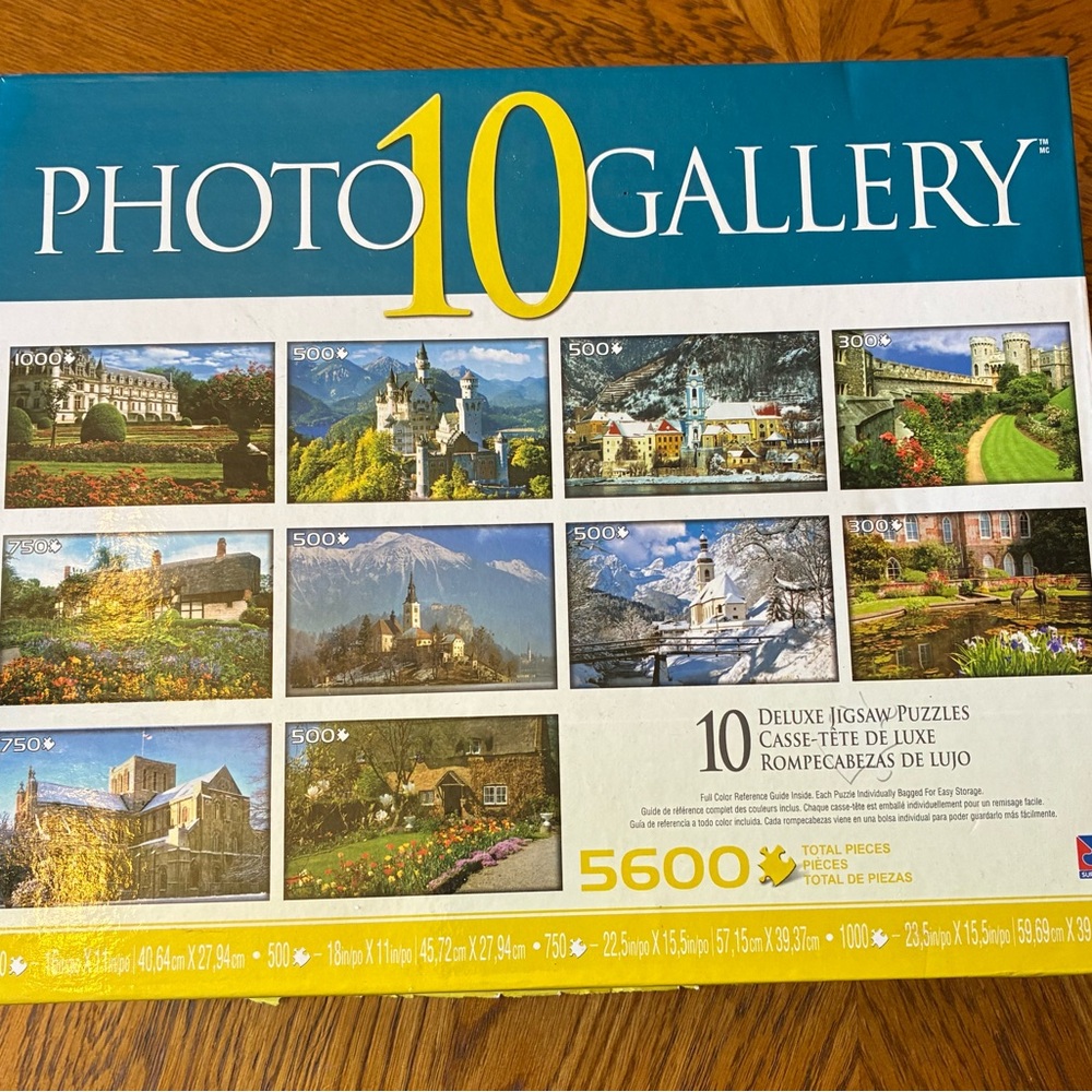 5600-Piece Jigsaw Puzzle Set - Some Missing Pieces